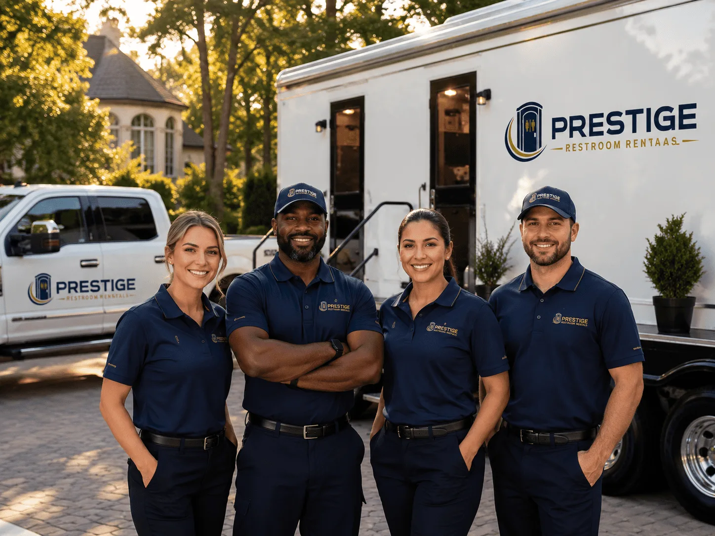 Trusted Luxury Portable Restrooms company in Sunbury, NC